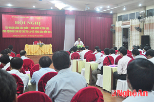 Nghe An province holds religious affairs training conference for local officials